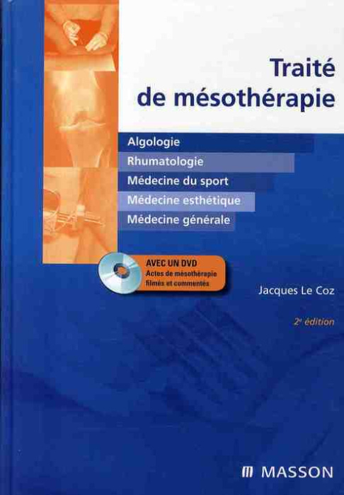 Emprunter Traité de mésothérapie. 2e édition. Avec 1 DVD livre