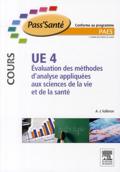 Emprunter Evaluation des méthodes d'analyse appliquées aux sciences de la vie et de la santé. UE4 livre