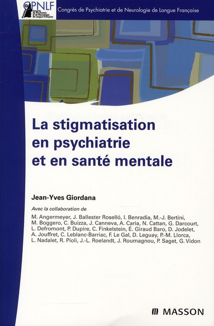 Emprunter Stigmatisation en psychiatrie et en santé mentale livre