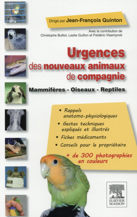 Emprunter Urgences des nouveaux animaux de compagnie. Mammifères, oiseaux, reptiles livre