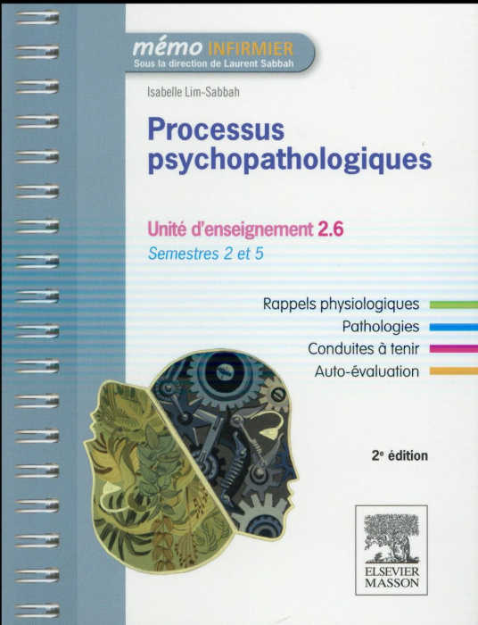 Emprunter Processus psychopathologiques. UE 2,6 - Semestres 2 et 5, 2e édition livre