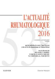 Emprunter L'actualité rhumatologique. Edition 2016 livre