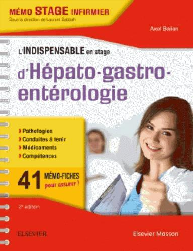 Emprunter L'indispensable en stage d'Hépato-gastro-entérologie livre