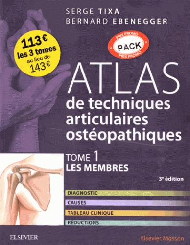 Emprunter Atlas de techniques articulaires ostéopathiques. 3 volumes livre