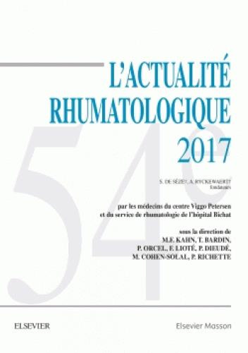 Emprunter L'actualité rhumatologique. Edition 2017 livre