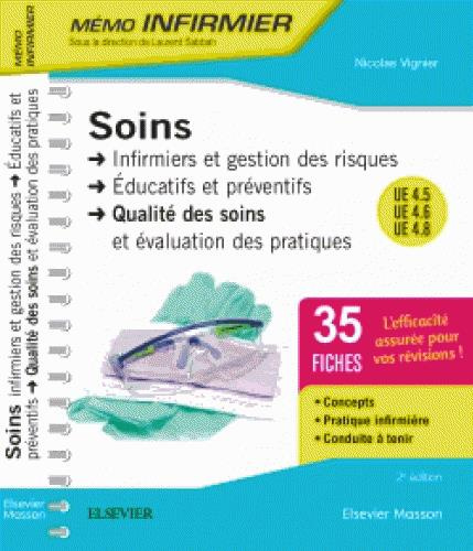 Emprunter Soins infirmiers et gestion des risques, Soins éducatifs et préventifs, Qualité des soins et évaluat livre