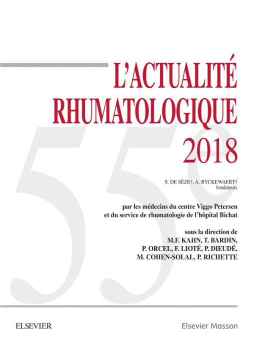 Emprunter L'actualité rhumatologique. Edition 2018 livre