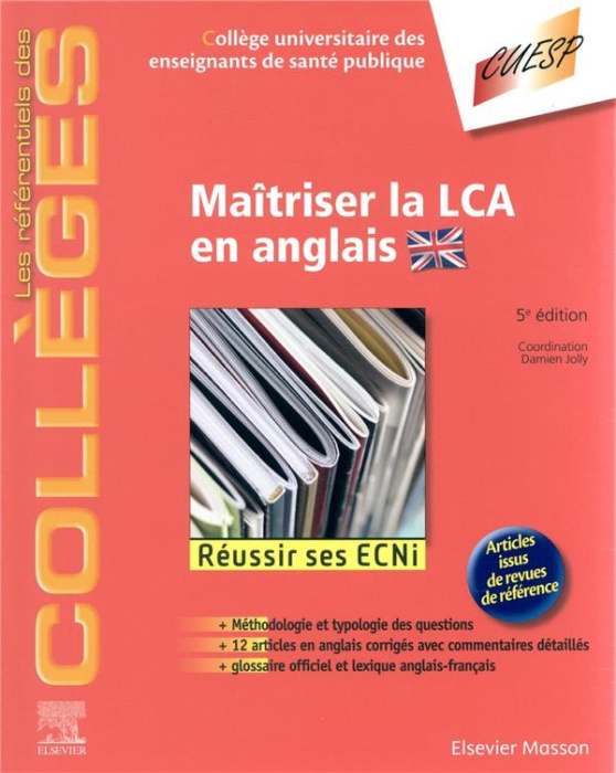 Emprunter Maîtriser la LCA en anglais. 5e édition livre
