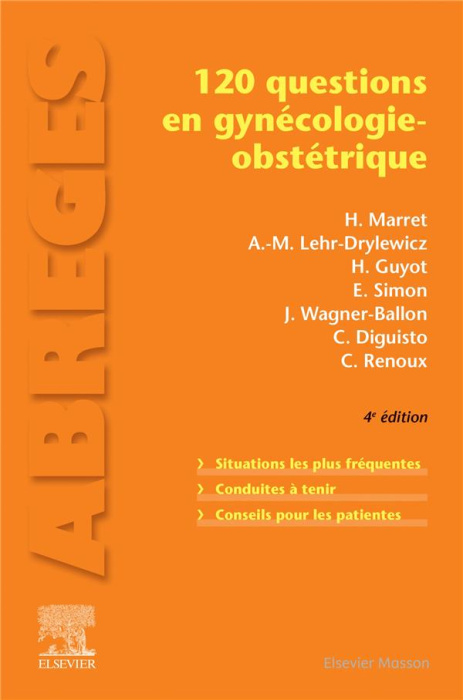 Emprunter 120 questions en gynécologie-obstétrique. 4e édition livre
