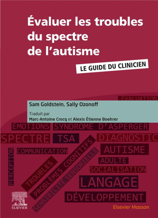Emprunter Evaluer les troubles du spectre de l'autisme. Le guide du clinicien livre