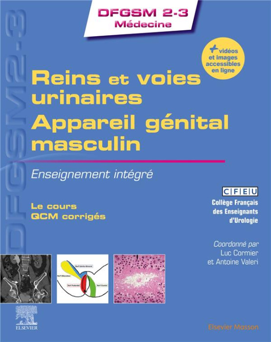 Emprunter Reins et voies urinaires - Appareil génital masculin. Enseignement intégré livre