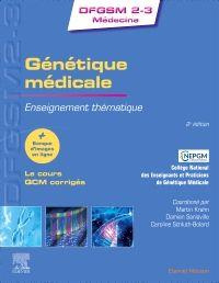 Emprunter Génétique médicale. Enseignement thématique, 2e édition livre