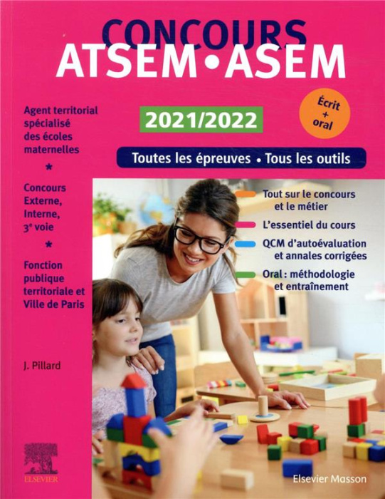 Emprunter Concours ATSEM/ASEM. Concours externe, interne et 3e voie : fonction publique territoriale et Ville livre