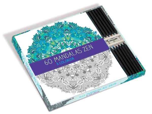Emprunter 60 mandalas zen à colorier livre