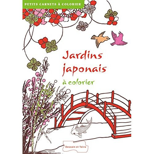 Emprunter Jardins japonais à colorier livre