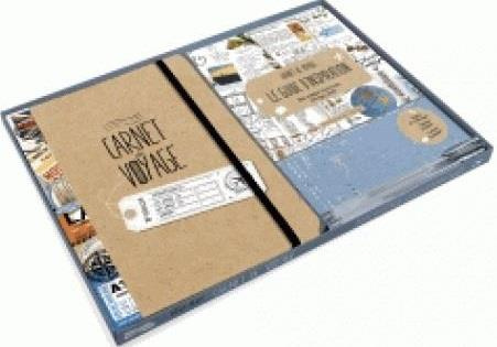 Emprunter Le kit carnet de voyage. Contient : 1 carnet, 1 guide d'inspiration, 2 planches de stickers, 2 planc livre