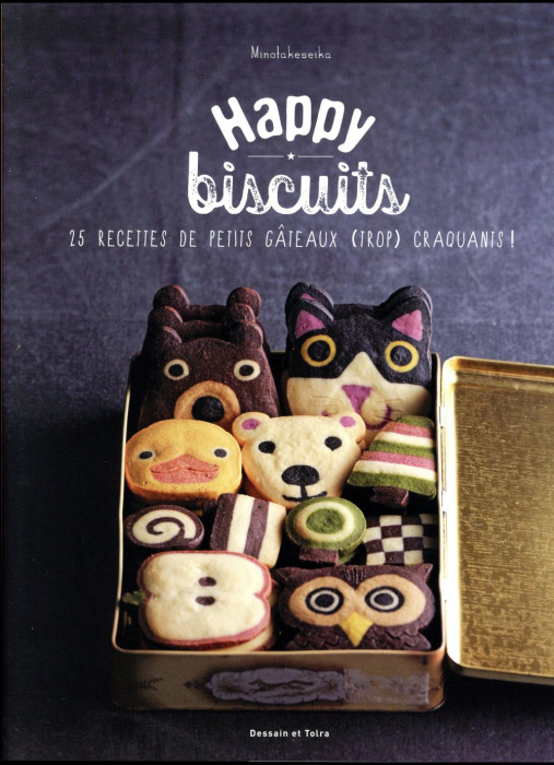 Emprunter Happy biscuits. 25 recettes de petits gâteaux (trop) craquants ! livre