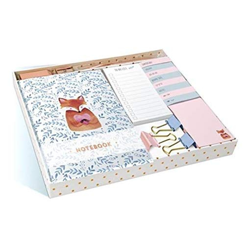 Emprunter Coffret Mon petit renard ! Contient : 1 notebook, 1 bloc-note, 3 pinces à dessin, 1 stylo bille, 1 t livre