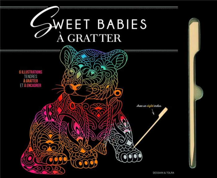 Emprunter Sweet babies à gratter. Avec 1 stylet livre