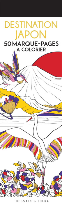 Emprunter Destination Japon. 50 marque-pages à colorier livre