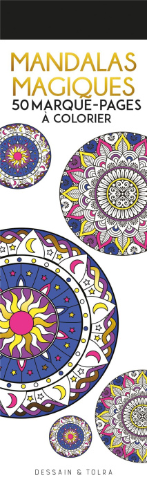 Emprunter Mandalas magiques. 50 marque-pages à colorier livre
