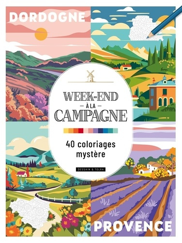Emprunter Week-end à la campagne. 40 coloriages mystère livre