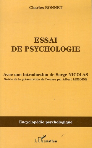 Emprunter Essai de psychologie. (1755) livre