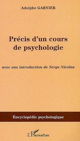 Emprunter Précis d'un cours de Psychologie livre