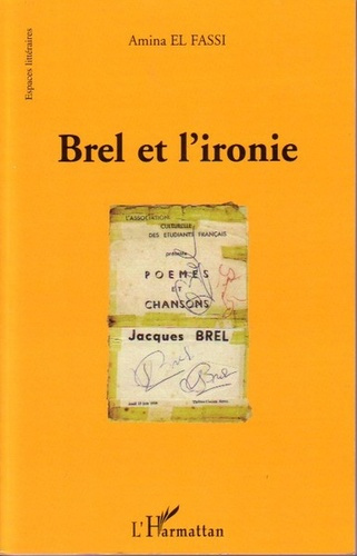 Emprunter Brel et l'ironie livre