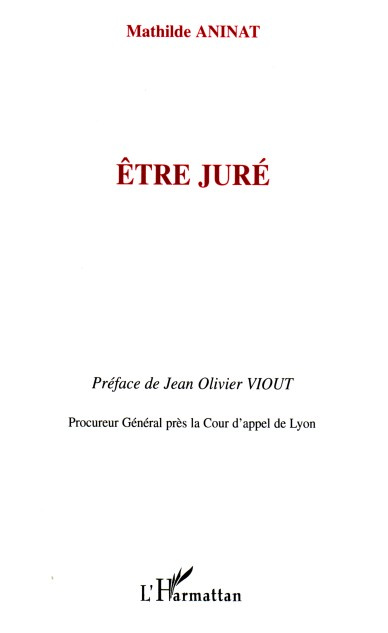 Emprunter Etre juré livre