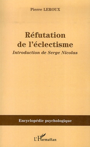 Emprunter Réfutation de l'éclectisme livre