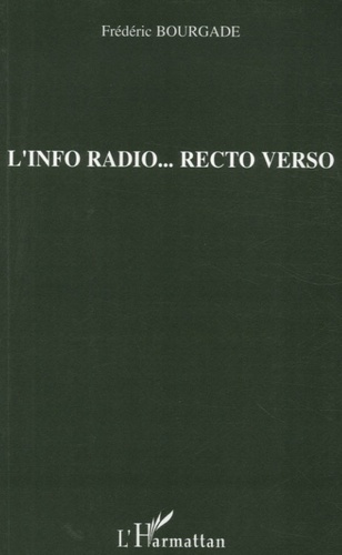 Emprunter L'info radio... recto verso livre