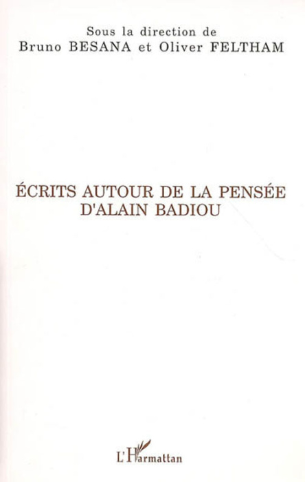 Emprunter Ecrits autour de la pensée d'Alain Badiou livre