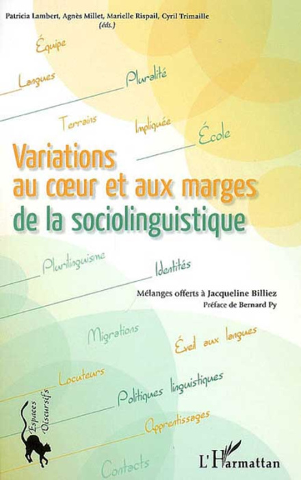 Emprunter Variations au coeur et aux marges de la sociolinguistique. Mélanges offerts à Jacqueline Billiez livre
