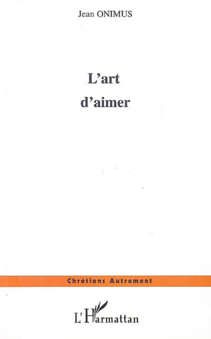 Emprunter L'art d'aimer livre