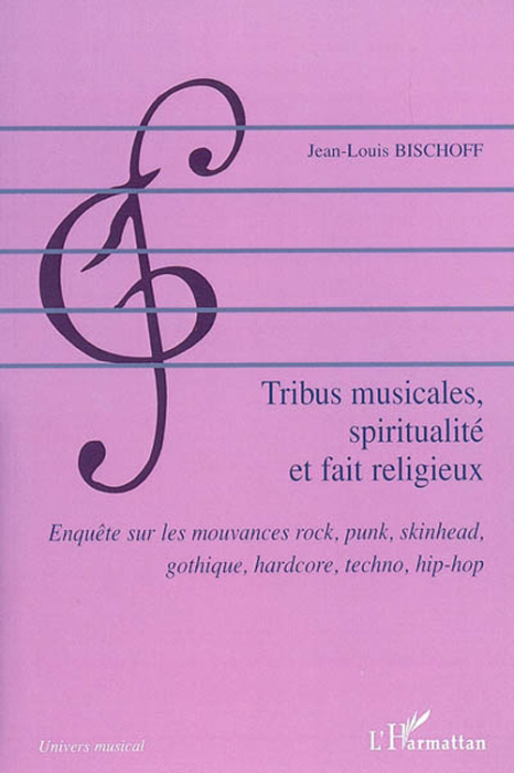 Emprunter Tribus musicales, spiritualité, et fait religieux. Enquête sur les mouvances rock, punk, skinhead, g livre