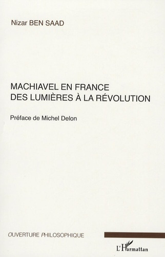 Emprunter Machiavel en France. Des Lumières à la Révolution livre
