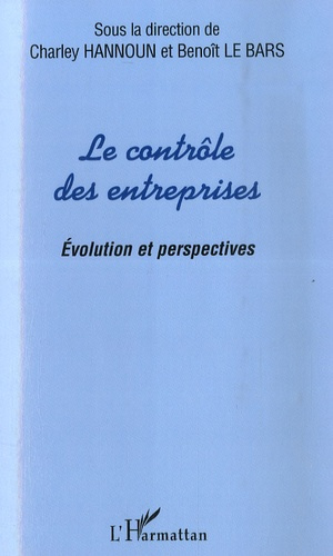 Emprunter Le contrôle des entreprises. Evolution et perspectives livre