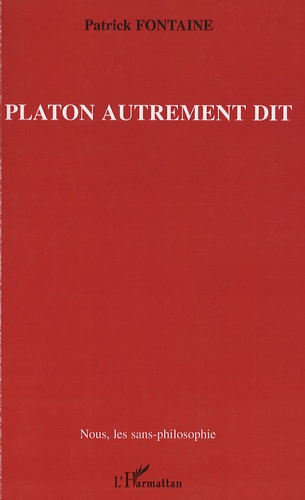Emprunter Platon autrement dit livre