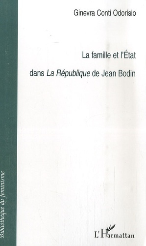 Emprunter La famille et l'Etat dans la République de Jean Bodin livre