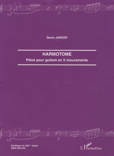 Emprunter Harmotome. Pièce pour guitare en 5 mouvements livre
