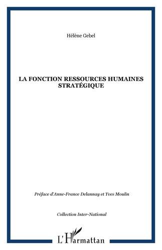 Emprunter La fonction ressources humaines stratégique livre