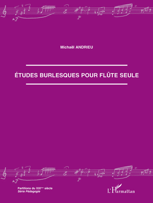Emprunter Etudes burlesques pour flûte seule livre