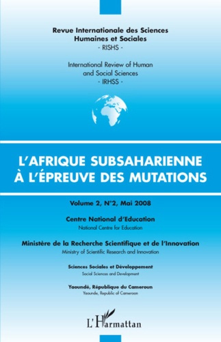 Emprunter Revue internationale des sciences humaines et sociales Volume 2 N° 2, Mai 2008 : L'Afrique subsahari livre