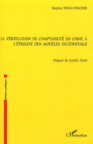 Emprunter La vérification de comptabilité en Chine à l'épreuve des modèles occidentaux livre