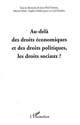 Emprunter Au-delà des droits économiques et des droits politiques, les droits sociaux ? livre