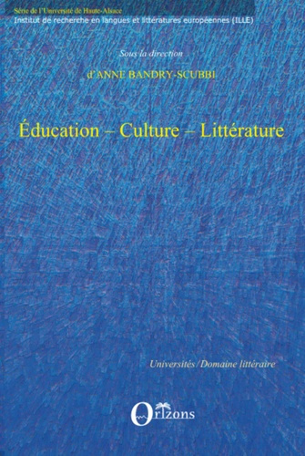 Emprunter Education - culture - litterature livre
