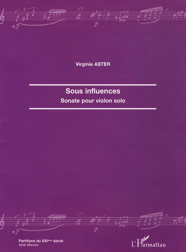 Emprunter Sous influences. Sonate pour violon solo livre