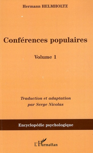 Emprunter Conférences populaires. Volume 1 livre