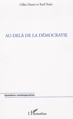 Emprunter Au-delà de la démocratie livre